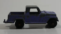Vintage Tootsie Toys Jeep Pickup Truck Light Purple Die Cast Toy Car Vehicle Made in Chicago U.S.A.