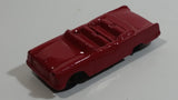 Vintage Tootsie Toys Ford Convertible Red Die Cast Toy Car Vehicle Made in Chicago U.S.A.