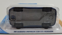 2020 Hot Wheels HW Turbo '98 Subaru Impreza 228B STi-Version Metalflake Blue Die Cast Toy Car Vehicle - New in Package Sealed