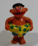 1980s Applause Muppets Sesame Street "Ernie Wearing a Float" PVC Toy Figure