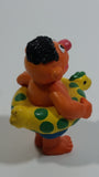 1980s Applause Muppets Sesame Street "Ernie Wearing a Float" PVC Toy Figure