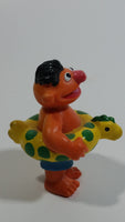 1980s Applause Muppets Sesame Street "Ernie Wearing a Float" PVC Toy Figure