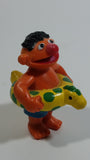 1980s Applause Muppets Sesame Street "Ernie Wearing a Float" PVC Toy Figure