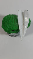 1980s Applause Muppets Sesame Street Oscar The Grouch Throwing a Paper Airplane PVC Figurine