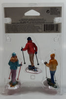 2012 Lemax Snowshoe Walkers Set of 3 Figures #22033 New in Package