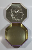 Santa Claus Garfield and Rudolph Odie Christmas Holiday Embossed Tin Metal Container