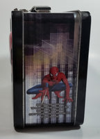 2007 Marvel Spider-Man 3 Movie 3D Embossed Tin Metal Lunch Box