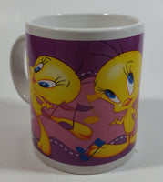 Gibson Warner Bros Looney Tunes Tweety Bird Cartoon Character Music Musical Notes Themed Ceramic Coffee Mug