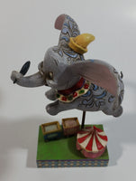 Enesco Disney Traditions Walt Disney Showcase Collection Dumbo Above Circus "Faith In Flight" 4 1/2" Tall Decorative Figurine #4010028