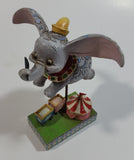 Enesco Disney Traditions Walt Disney Showcase Collection Dumbo Above Circus "Faith In Flight" 4 1/2" Tall Decorative Figurine #4010028