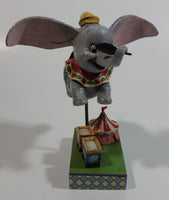 Enesco Disney Traditions Walt Disney Showcase Collection Dumbo Above Circus "Faith In Flight" 4 1/2" Tall Decorative Figurine #4010028