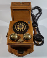 Thomas Museum Series Limited Edition Antique 1927 Wood Cased Wall Phone Reproduction