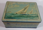 Antique Waller & Hartley Blackpool, England Milady Confectionery of Quality "Britannia" & "Westard" Off Cowes Tin Metal Hinged Container