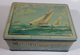 Antique Waller & Hartley Blackpool, England Milady Confectionery of Quality "Britannia" & "Westard" Off Cowes Tin Metal Hinged Container