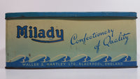 Antique Waller & Hartley Blackpool, England Milady Confectionery of Quality "Britannia" & "Westard" Off Cowes Tin Metal Hinged Container