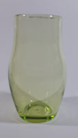 Lime Green Glass 6" Tall Flower Vase