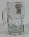 Vintage A & W Root Beer Logo 5 3/4" Tall Clear Glass Mug
