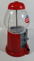 Dubble Bubble Gumball Candy Dispenser Machine Coin Bank Metal with Plastic Globe 11" Tall