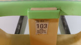 Vintage 1983 Coleco Cabbage Patch Kids Green and Tan Plastic Doll High Chair Toy