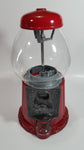 Vintage 1985 Carousel Brand Metal and Glass Globe Gumball Machine Candy Dispenser 11 1/2" Tall