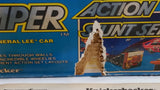Vintage 1982 Knickerbocker The Dukes of Hazzard Speed Jumper Action Set with General Lee Motorized Friction Car In Box - Near Complete