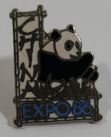 1986 Vancouver Exposition Expo 86 China Panda Themed Enamel Metal Lapel Pin