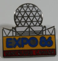 1986 Vancouver Canada Exposition Expo 86 Science Center Metal Lapel Pin