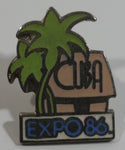 1986 Vancouver Exposition Expo 86 Cuba Enamel Metal Lapel Pin