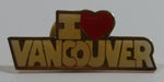 I Heart Vancouver, BC Enamel Metal Lapel Pin Souvenir Travel Collectible