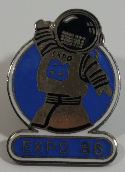 1986 Vancouver Exposition Expo 86 Ernie The Astronaut Enamel Metal Lapel Pin