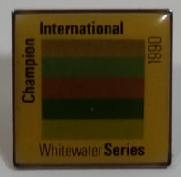 1990 Champion International Whitewater Series Metal Lapel Pin