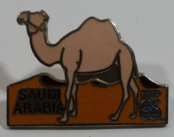 1986 Vancouver Exposition Expo 86 Saudi Arabia Camel Themed Enamel Metal Lapel Pin