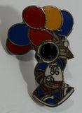 1986 Vancouver Exposition Expo 86 Ernie The Astronaut Holding Balloons Enamel Metal Lapel Pin