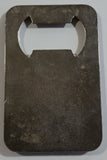 Rare Vintage Chateau Frontenac Quebec Canada Embedded Coin Metal Bottle Opener
