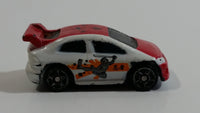 Mega Bloks Streetz Red and White Miniature Plastic Die Cast Toy Car Vehicle