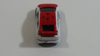 Mega Bloks Streetz Red and White Miniature Plastic Die Cast Toy Car Vehicle