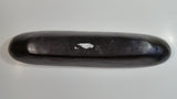 Dark Brown 14" Long Heavy Pottery Dish