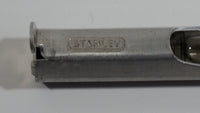 Vintage Stanley Pocket Sized Aluminum Metal Level Tool