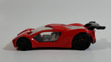2010 Hot Wheels Track Stars Impavido 1 Red Die Cast Toy Car Vehicle