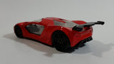2010 Hot Wheels Track Stars Impavido 1 Red Die Cast Toy Car Vehicle