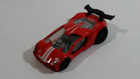 2010 Hot Wheels Track Stars Impavido 1 Red Die Cast Toy Car Vehicle