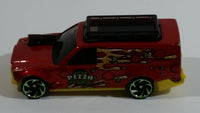 2018 Hot Wheels HW Metro Time Shifter Pizza Delivery Red Die Cast Toy Car Vehicle