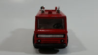 Vintage PlayArt Fire Tender Fire Truck Red Die Cast Toy Car Vehicle - Made in Hong Kong
