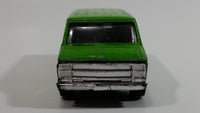 Vintage PlayArt Custom Van Green Die Cast Toy Car Vehicle - Made in Hong Kong