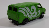 Vintage PlayArt Custom Van Green Die Cast Toy Car Vehicle - Made in Hong Kong