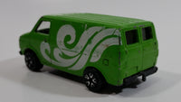 Vintage PlayArt Custom Van Green Die Cast Toy Car Vehicle - Made in Hong Kong