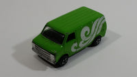 Vintage PlayArt Custom Van Green Die Cast Toy Car Vehicle - Made in Hong Kong