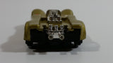 Rare Vintage TinToys Chaparral 2G #6 W.T. 706 Gold Die Cast Toy Race Car Vehicle - Hong Kong