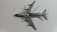 Vintage Lintoy Boeing 747 Canadian Pacific Air Lines CP Air Jumbo Jet Red and Grey Die Cast Toy Airplane