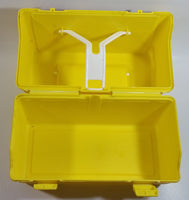 Disney Mickey Mouse Minnie Mouse Donald Duck Cartoon Characters Stars and Moon Themed Thermos Brand Yellow Lunch Box